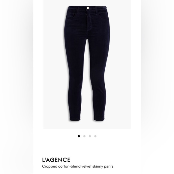 Brand new L’AGENCE velvet jeans. Tag is on. Size 24 - Picture 1 of 6
